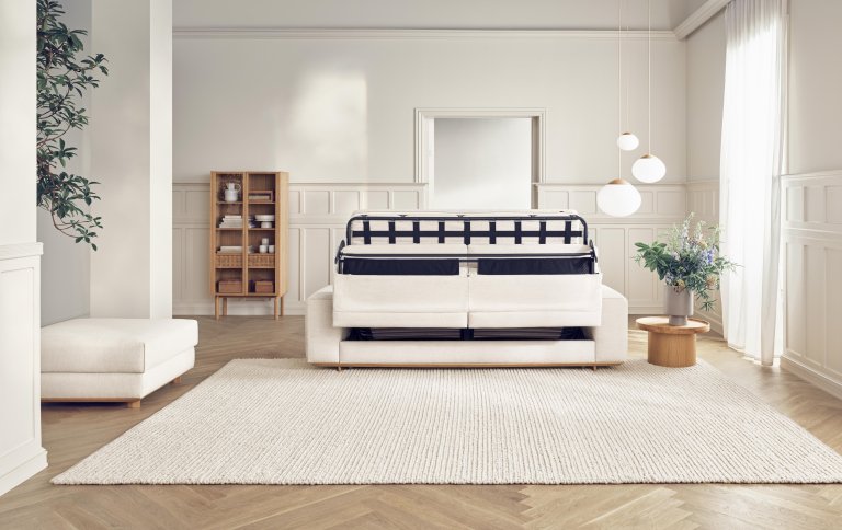 Bolia Gest poef met opslag Ascot Beige