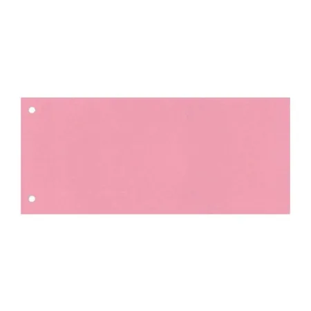 Wekre Trennstreifen rosa 100 Blatt, 240 x 105 mm