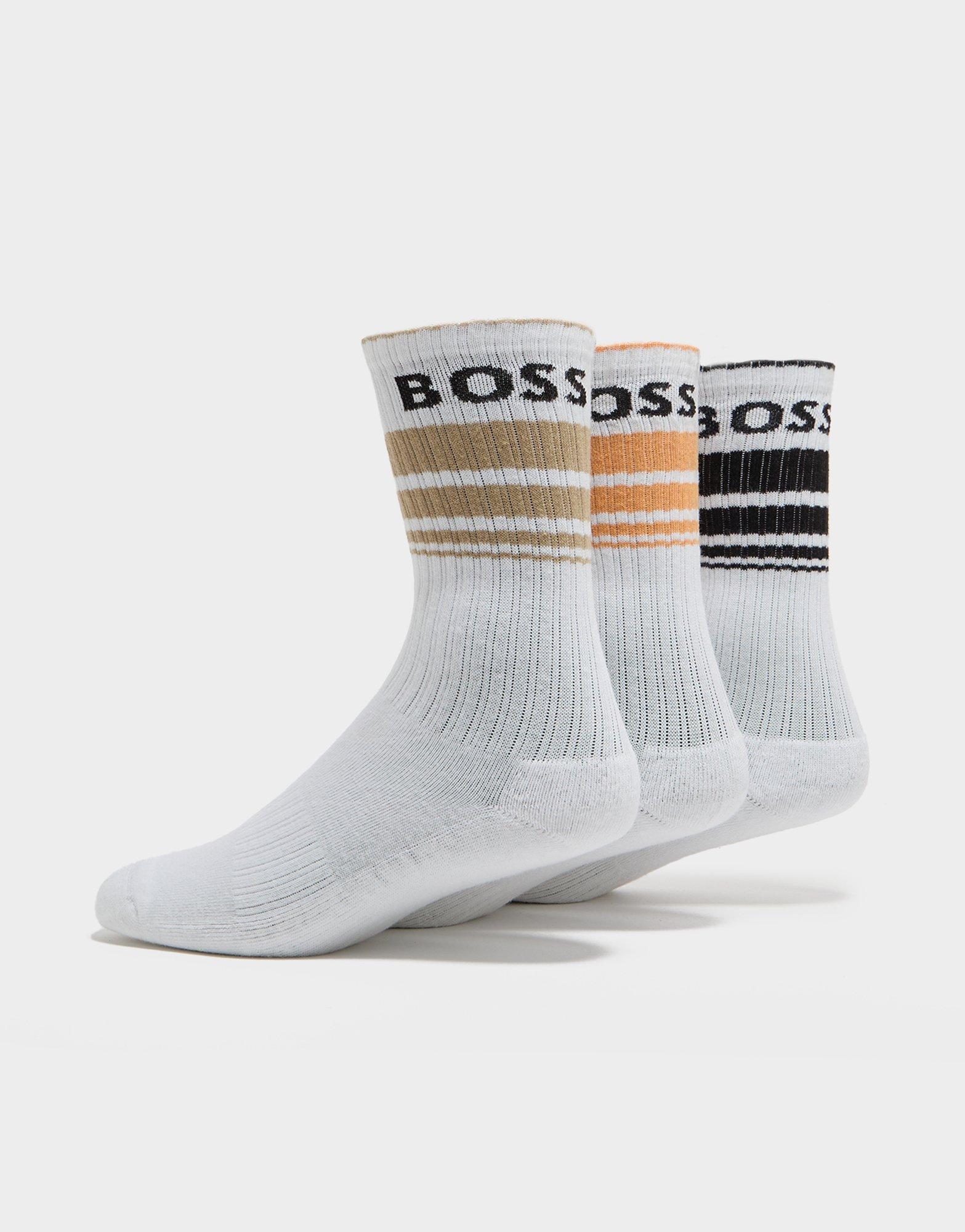 BOSS Lot de 3 paires de chaussettes Homme