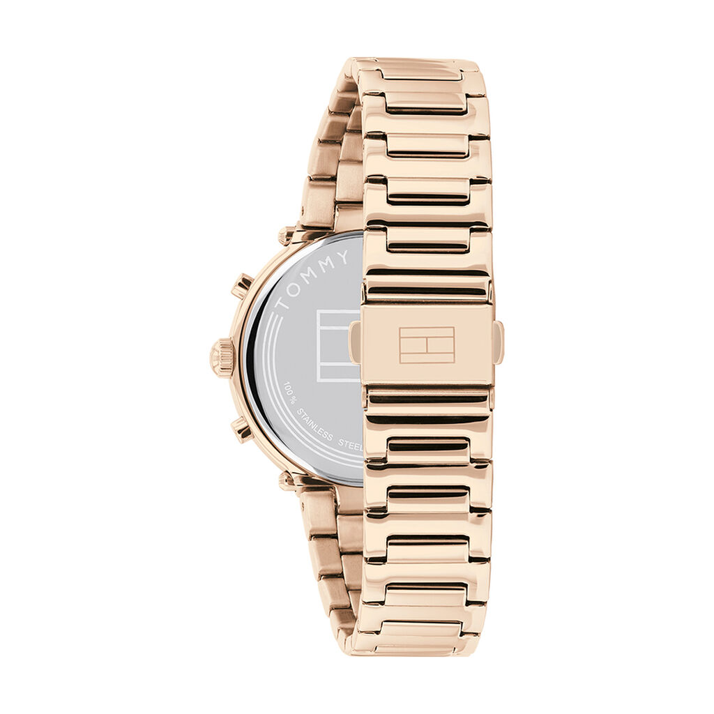 Montre Tommy Hilfiger Doré Rose