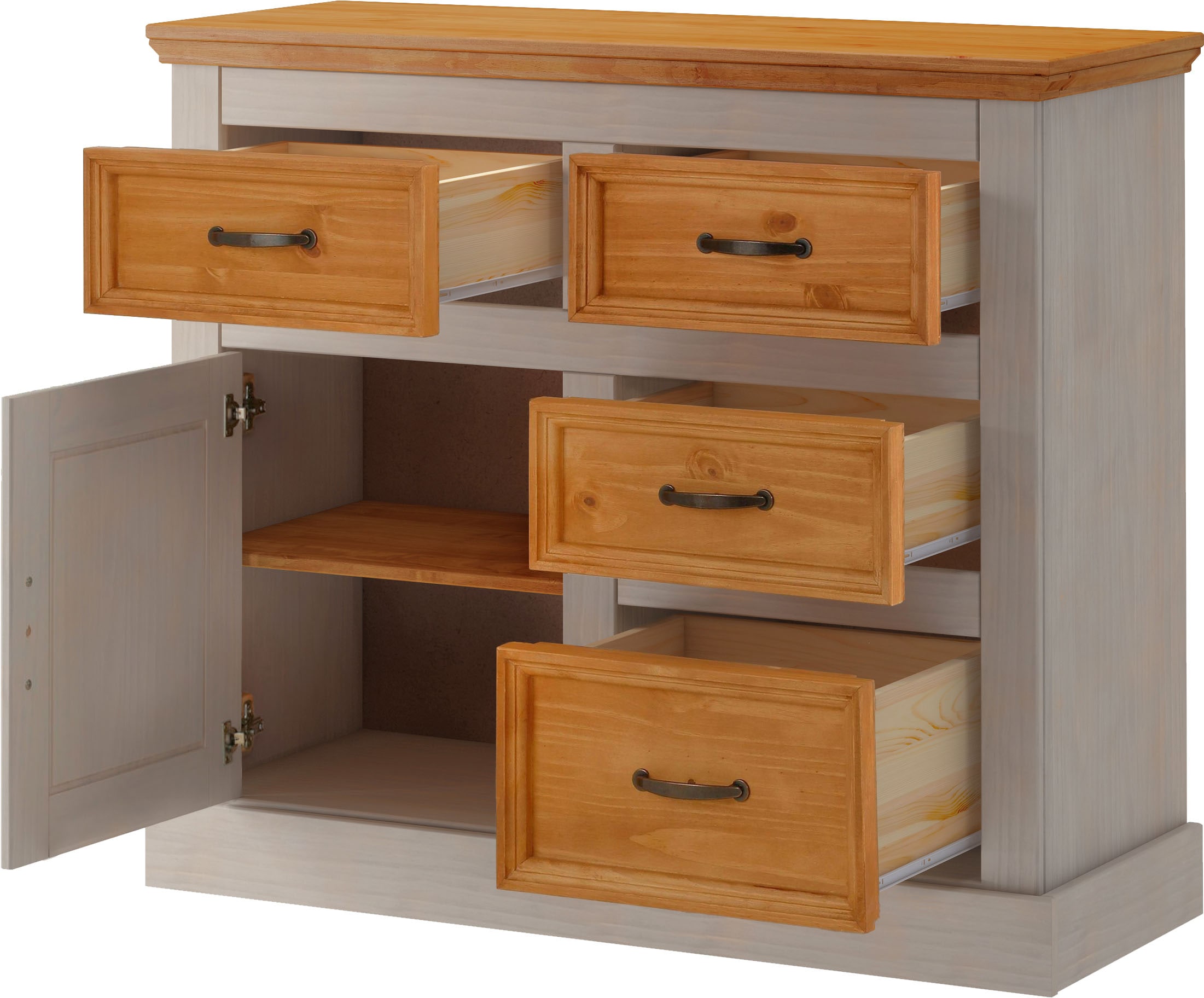 Home affaire Sideboard »Selma« Kommode, Breite/Höhe 100/87 cm