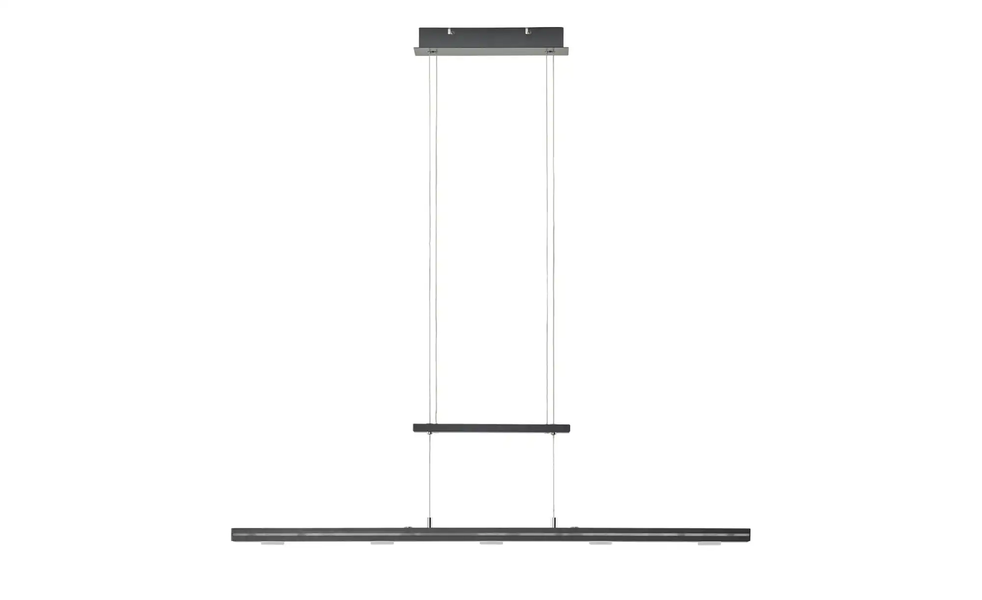 Trio LED-Pendelleuchte schwarz-matt