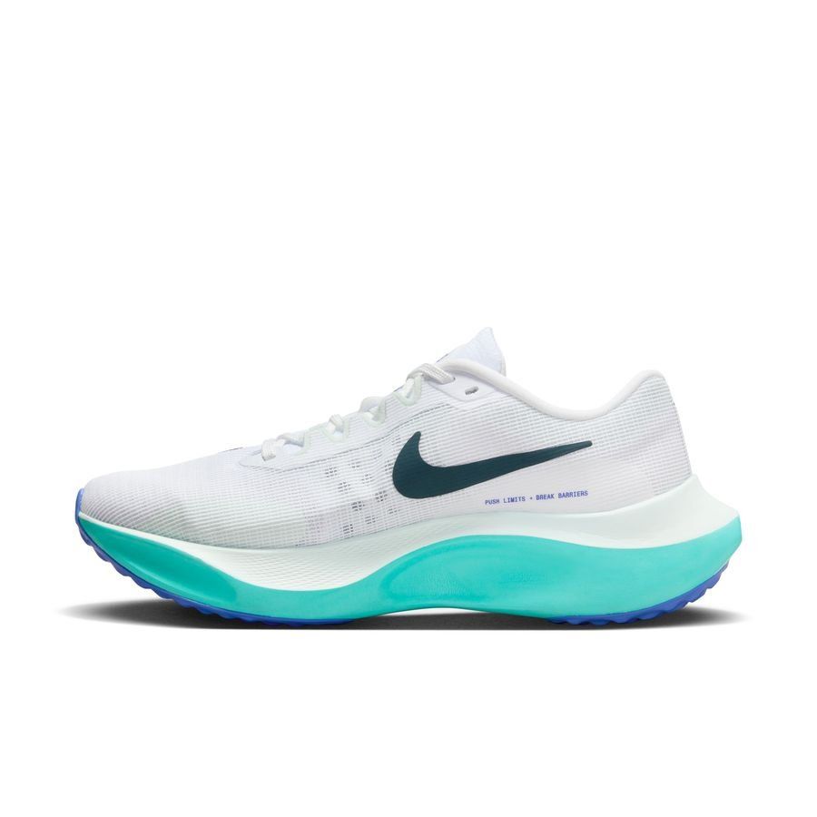 Nike Chaussures de Running Zoom Fly 5 - Blanc/Vert/Vert Turquoise