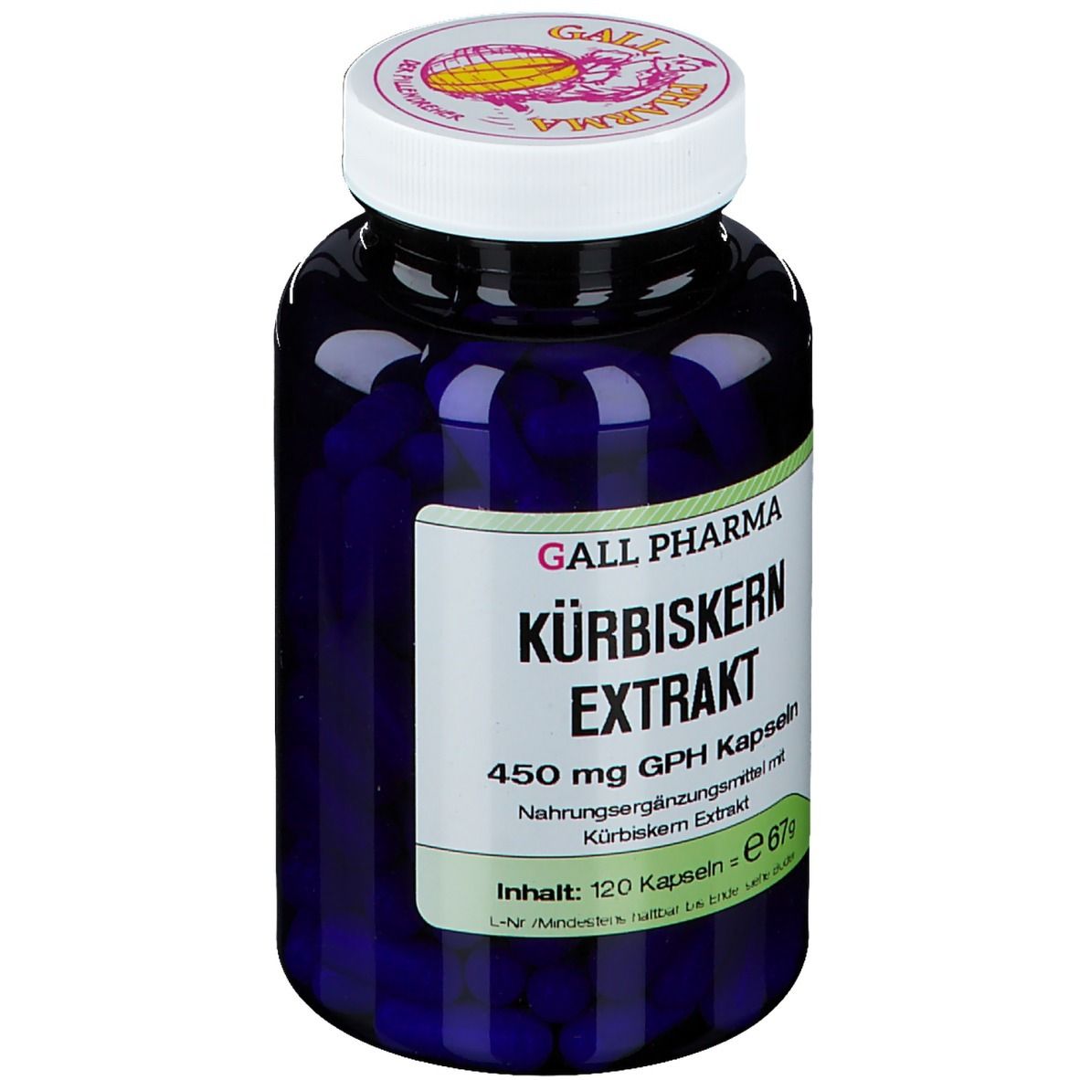 GALL PHARMA Kürbiskern Extrakt 450 mg GPH
