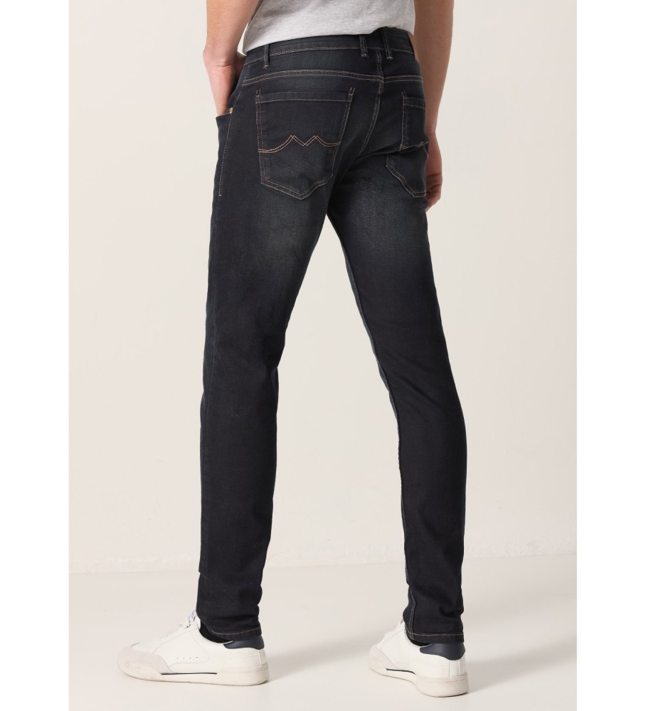 Calça jeans Six Valves 136334 azul marinho