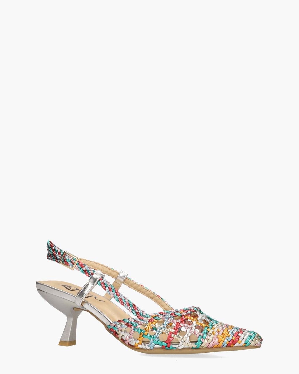 Lisa & Jo Waqi Multi Dames Slingbackpumps
