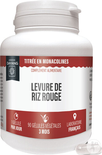 Dayang Levure De Riz Rouge 90 Gélules