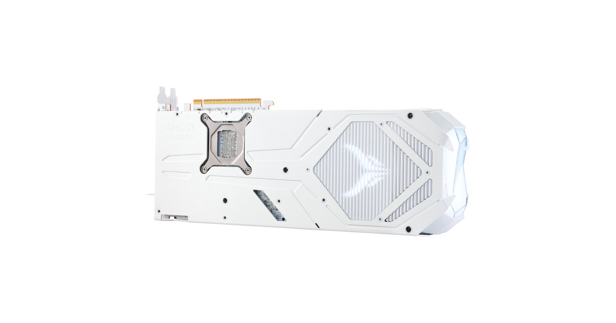PowerColorRadeon RX 9070 XT Red Devil Spectral White 16GB GDDR6 grafische kaart  (Wit, RDNA4, GDDR6, 3x DisplayPort, 1x HDMI)
