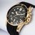 Jacques Lemans Unisex Diver Hybromatic Lupenglas / 1-2170F