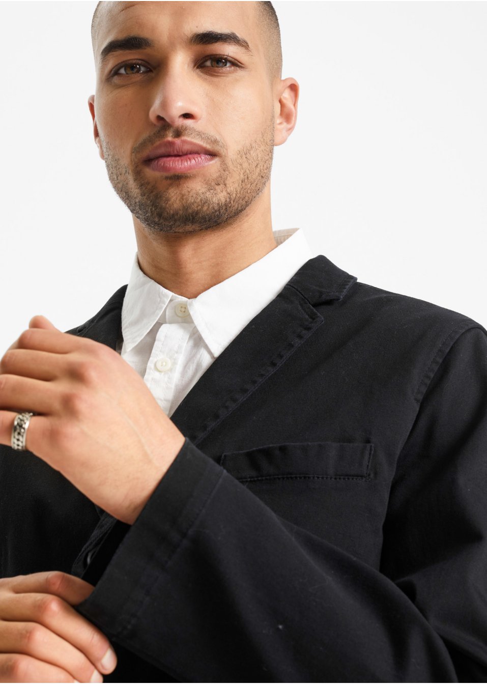 Veste estivale extensible avec coton