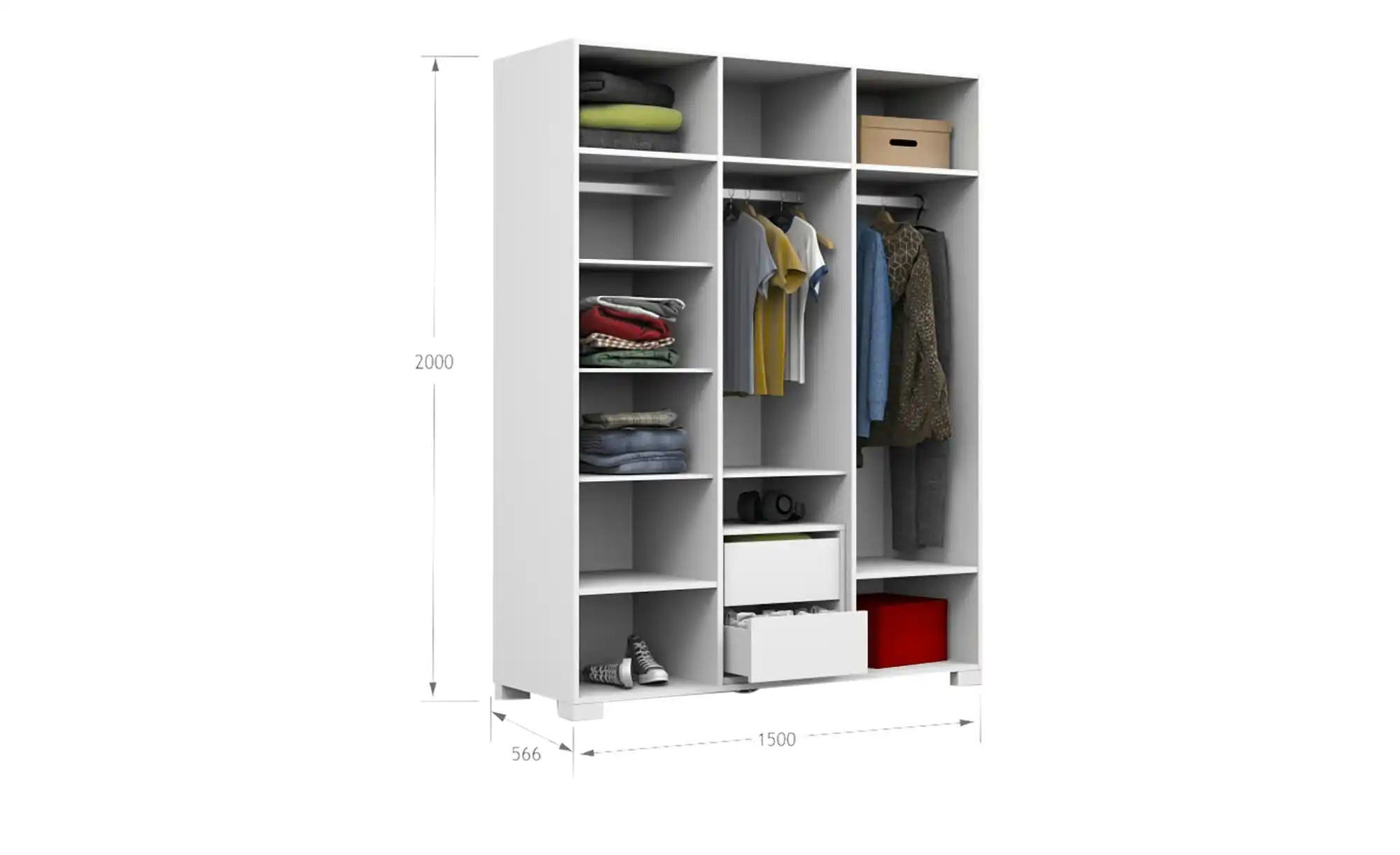 Kleiderschrank Fashion Mint