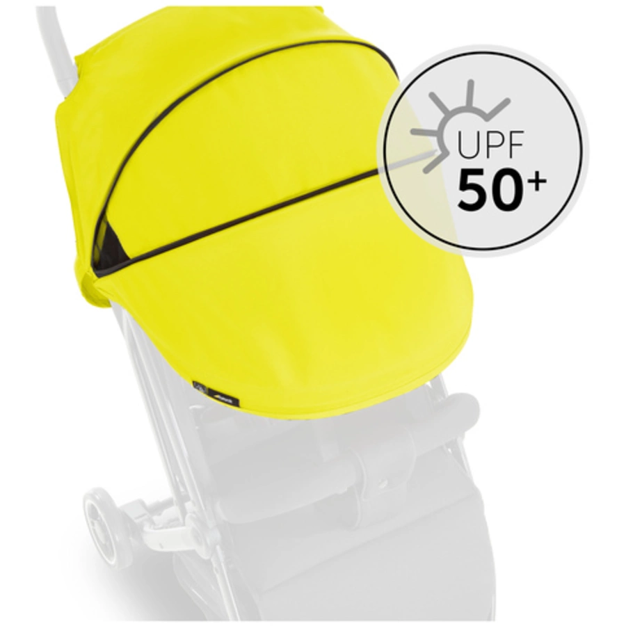 hauck Sonnenverdeck Swift X Single Deluxe Canopy Neon Yellow