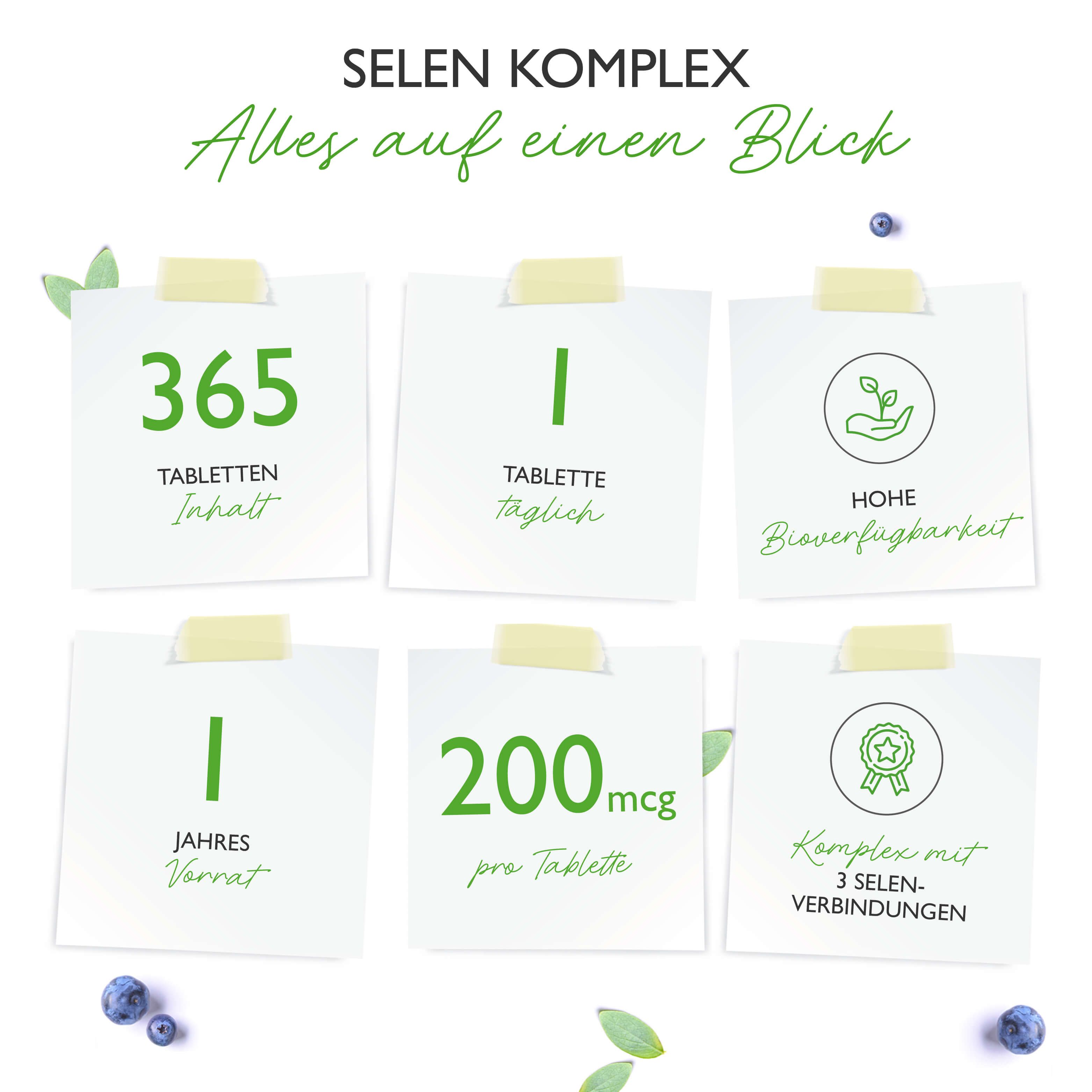 vit4ever Selen 3-fach Komplex