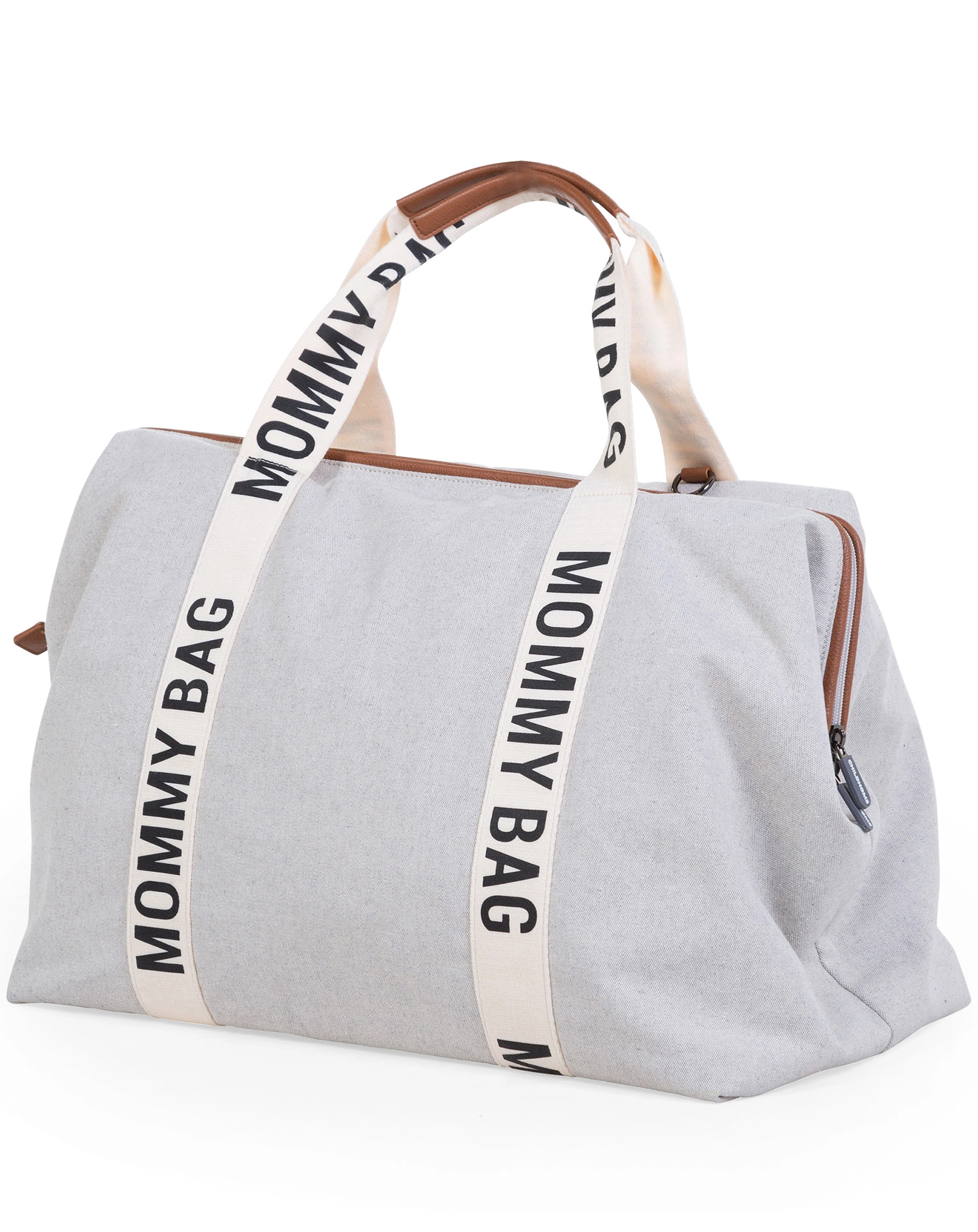 Canvas-Wickeltasche MOMMY BAG SIG (55x35x40) in offwhite