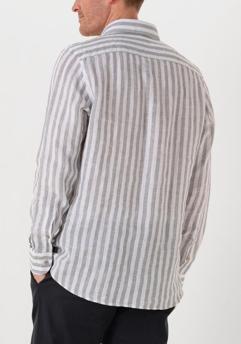 witte profuomo klassiek overhemd shirt x-cutaway linen