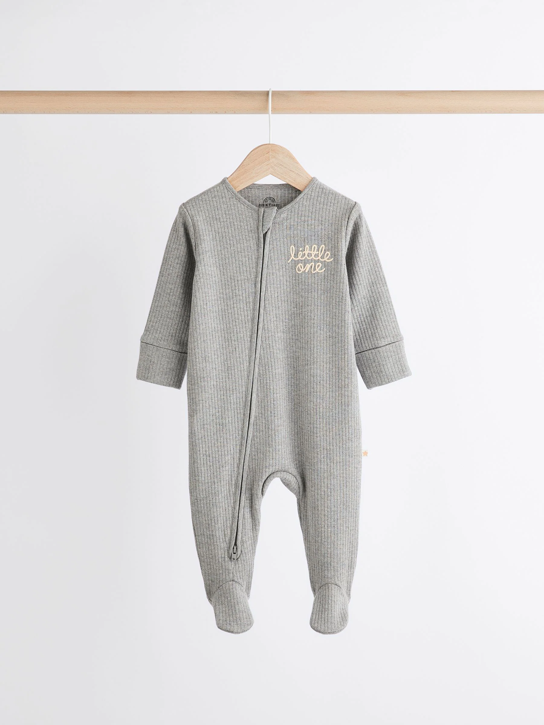 Naturel Milk Club - Set van 3 babyslaapzakjes met tweewegrits van 100% katoen (0 mnd - 2 jr)