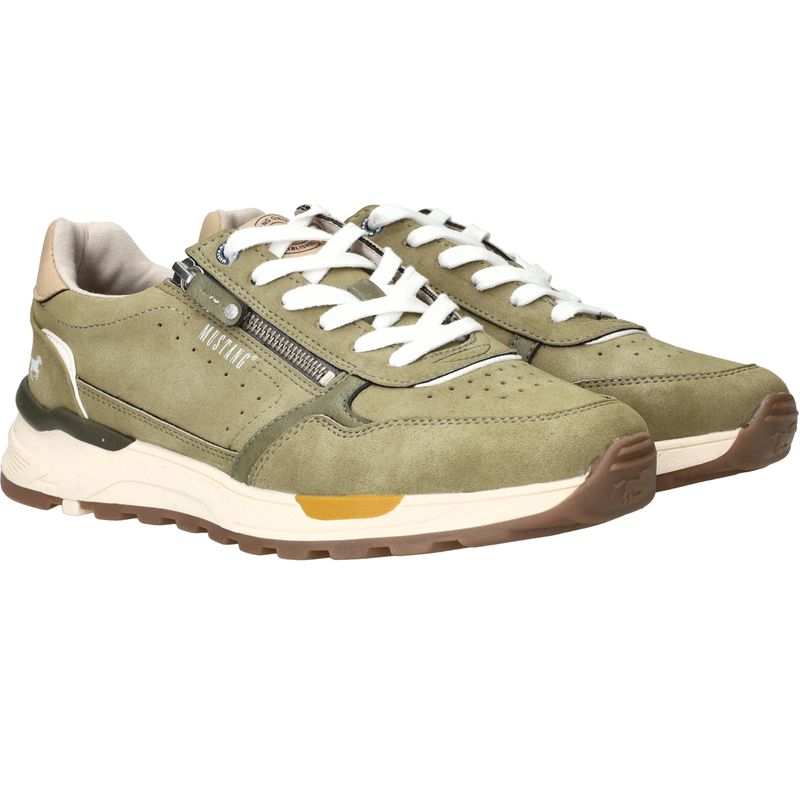 Mustang Sneakers Groen Heren