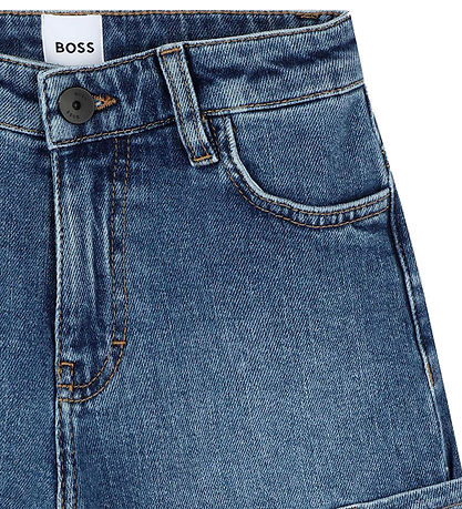 BOSS Jeansshorts - Doppelt Stone