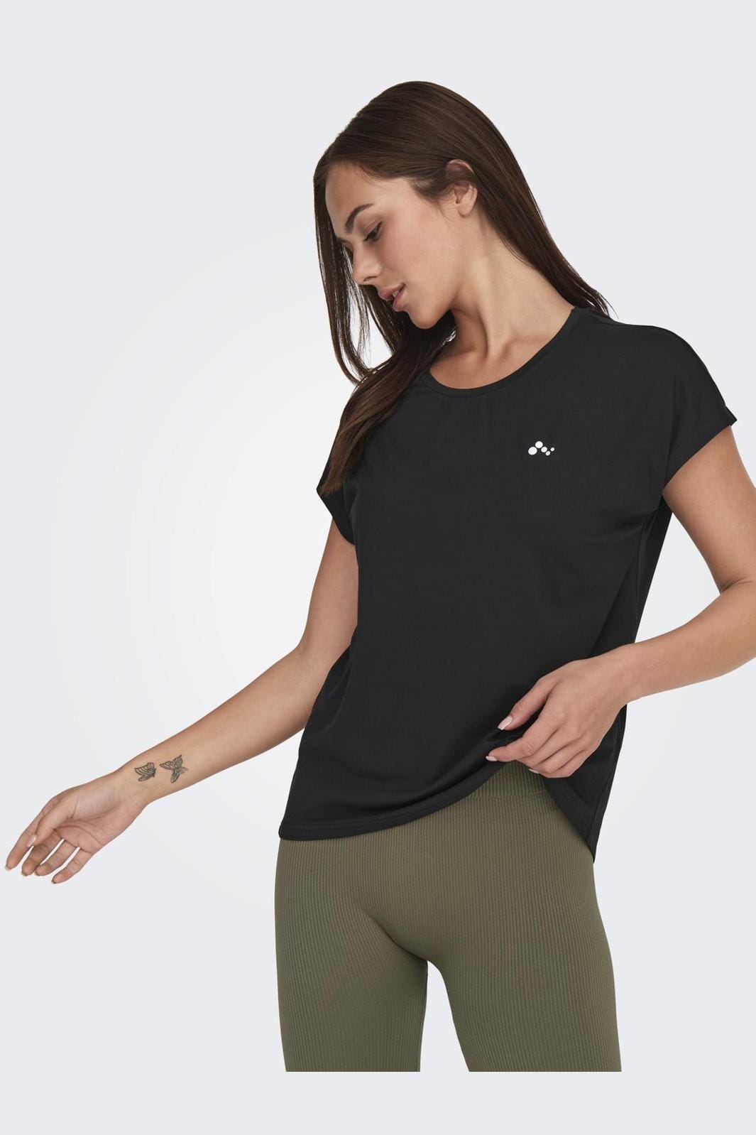 Only Onpaubree Life On Ss Bat Loose Tee