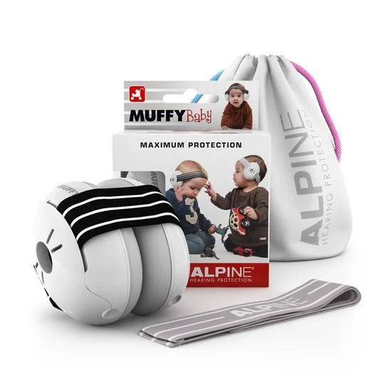 Casque anti-bruit Muffy Baby   Black        de               Alpine