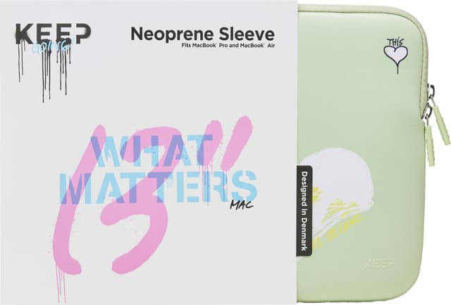 KEEP 13'' neopren MacBook etui (Jellyfi nile)