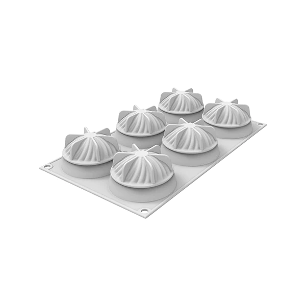 Moule silicone 6 Mini Wave Silikomart