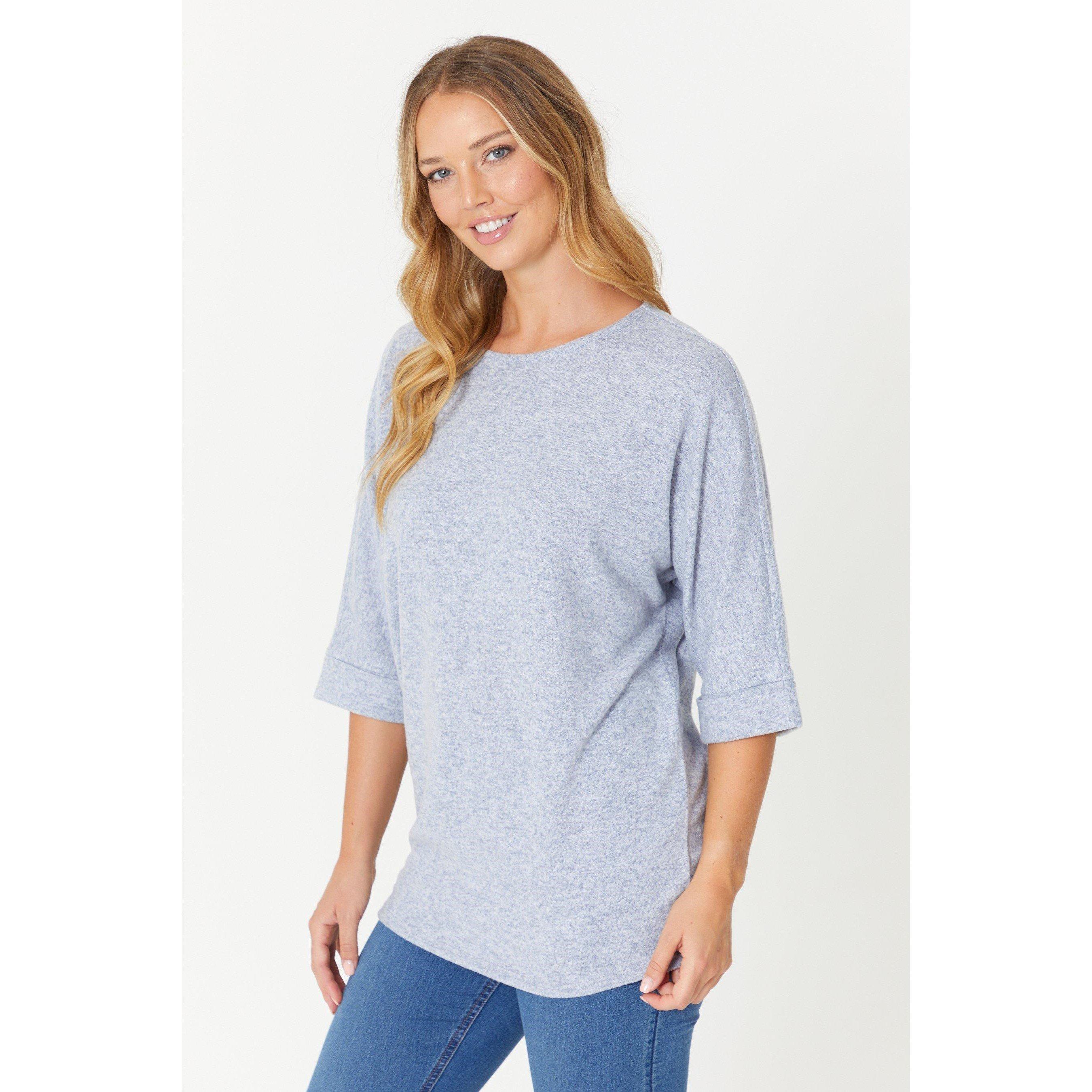 Be You Ladies Denim Marl Supersoft Tunic