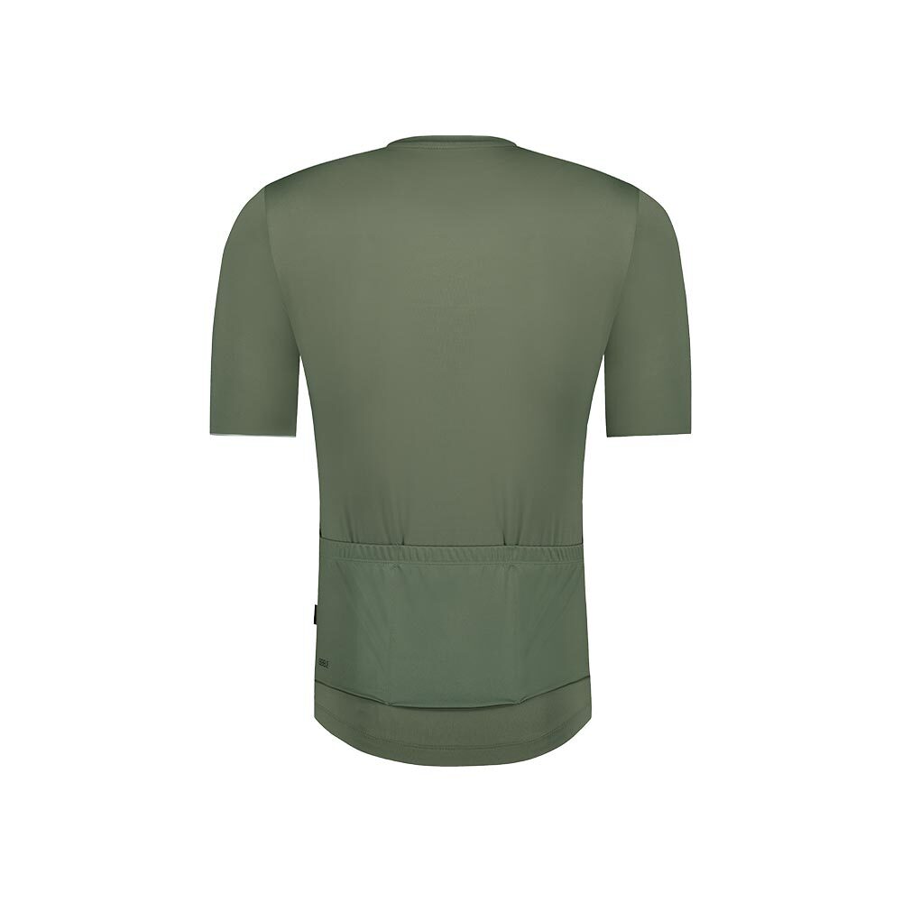 BBB Cycling Essence BBW-408 Fietsshirt Korte Mouwen Olijfgroen Heren