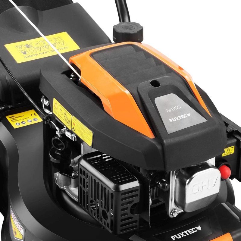 FUXTEC - FX-RM4180 - Grasmaaier - Duwmaaier - 41cm - 80cm³ - Opvangbak 45L