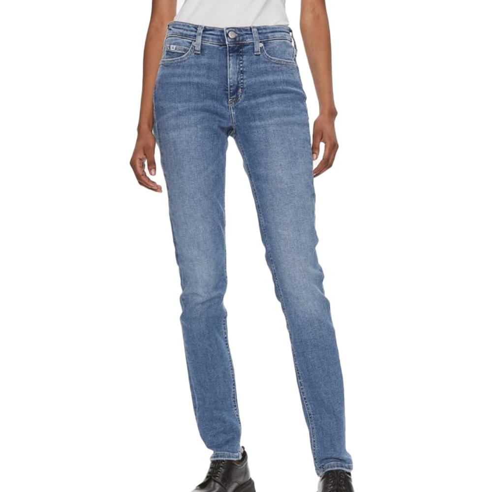 Calvin Klein Jeans Jean Skinny Fit Bleu Femme Calvin Klein Jeans J20J222755