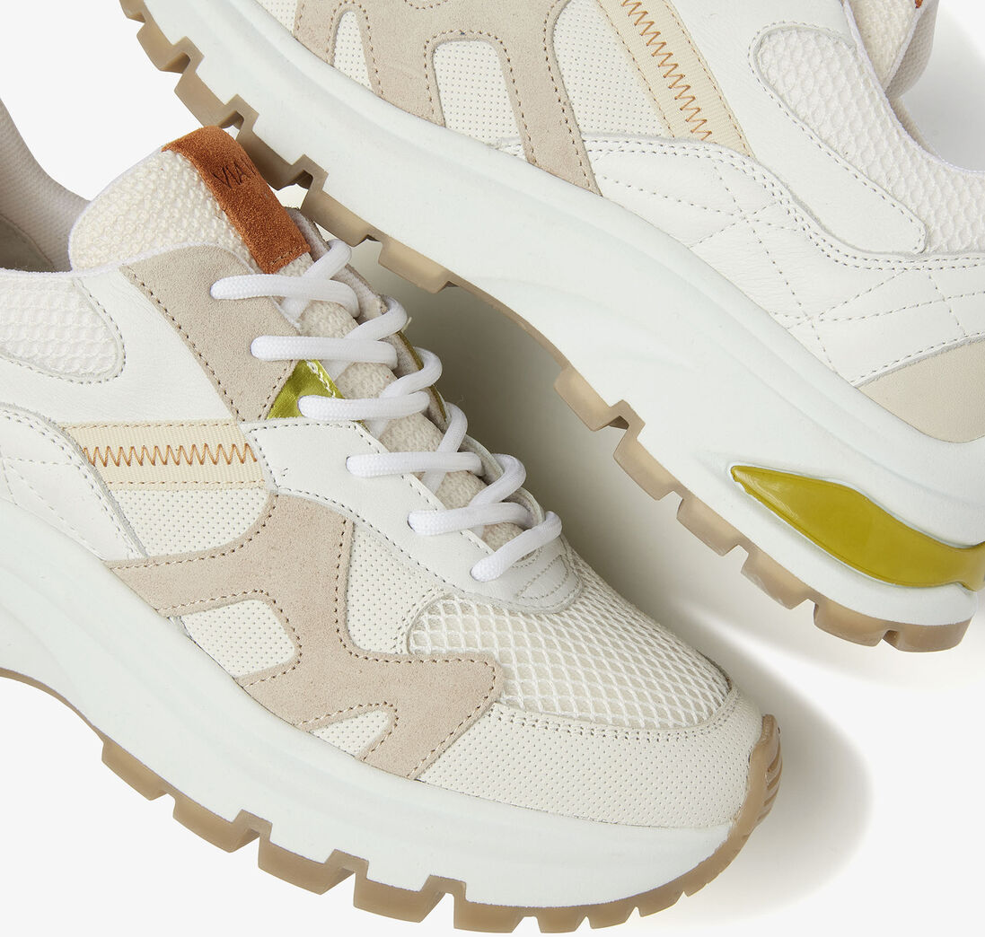 VIA VAI cognac via vai lage sneakers liz finley