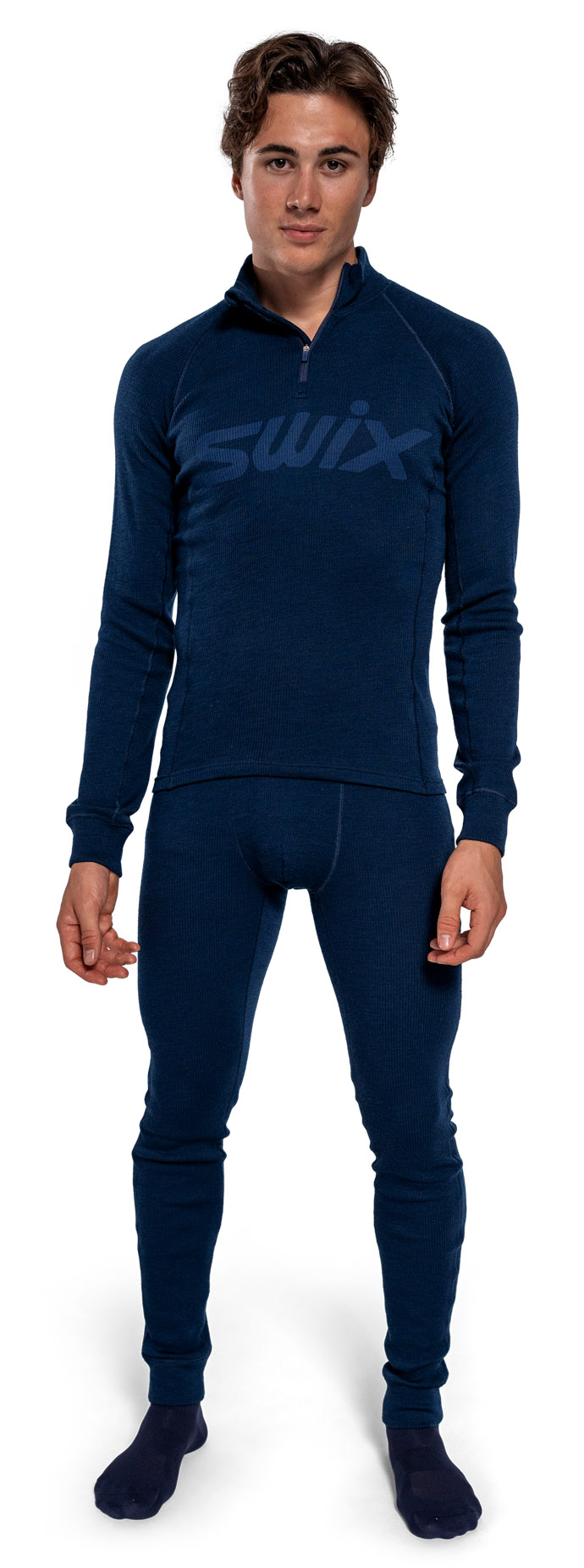 RaceX Merino Half Zip Herre 75100/Dark Navy