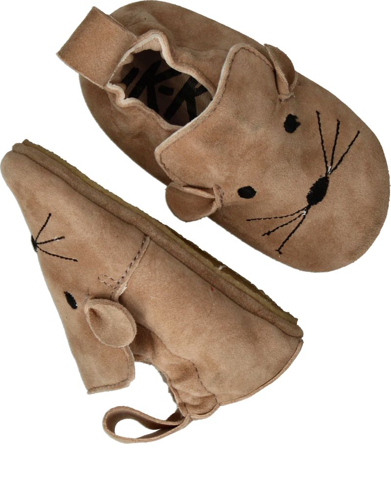 IK-KE Babyschoentjes Bruin Meisjes Jongens