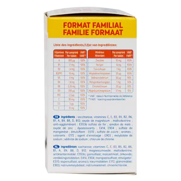 Alvityl Vitality para engolir, 12 vitaminas e 8 minerais, a partir dos 6 anos de idade, 90 comprimidos