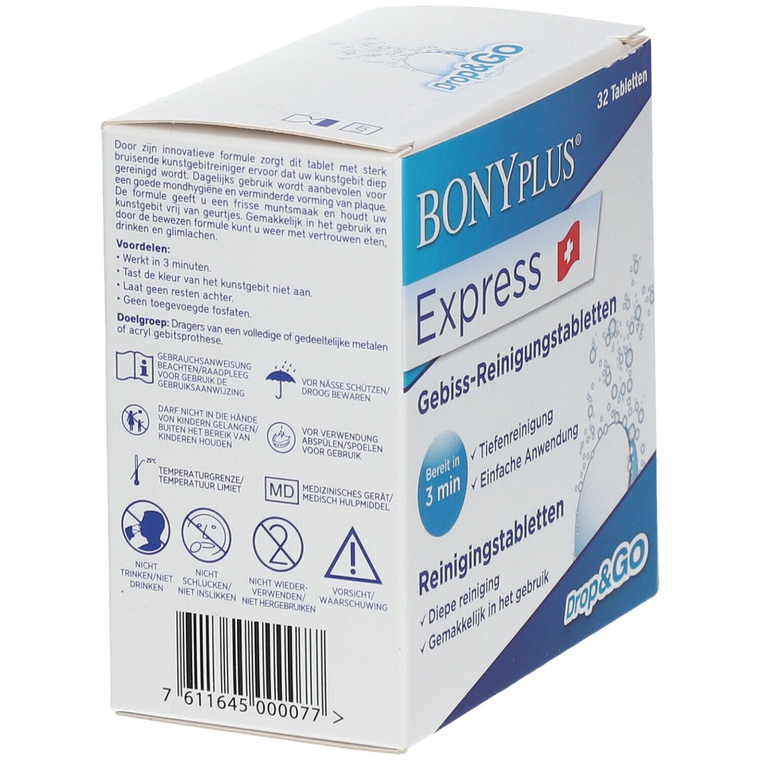 BONYplus® Reinigungsbrausetabletten
