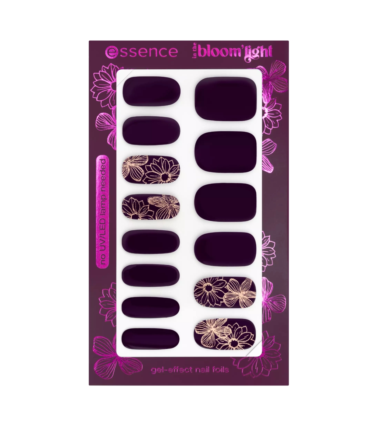 essence - *In the Bloom´Light* - Folhas de unhas com efeito gel - Moonflowers Are My Favorite