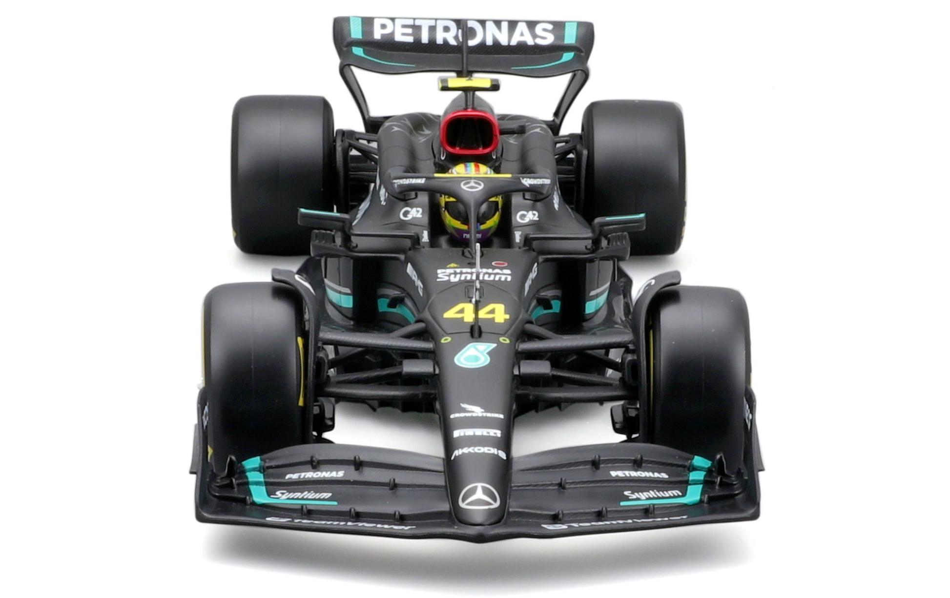 Mercedes-AMG F1 W14 E Perf. Hamilton 2023 1:24Sammlermodell im Massstab 1:24