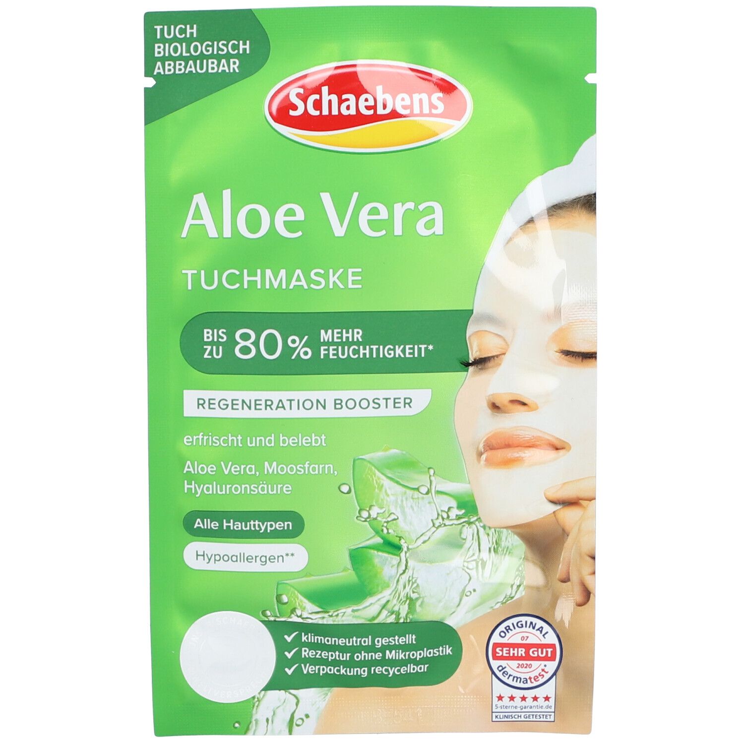 Schaebens Aloe Vera TUCHMASKE