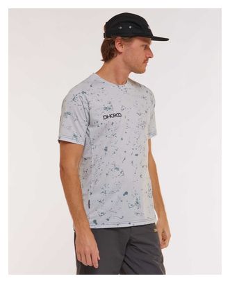 Maillot Manches Courtes Dharco Gris/Vert