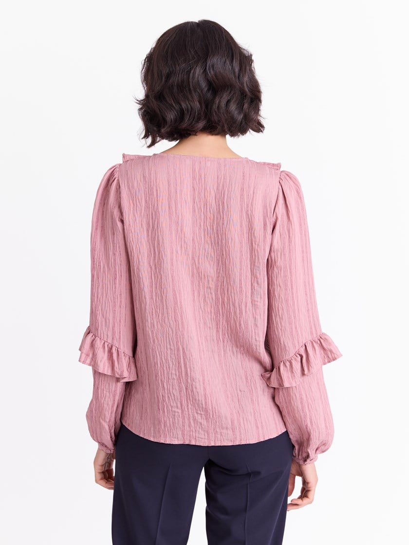 Scarlett bluse Woodrose
