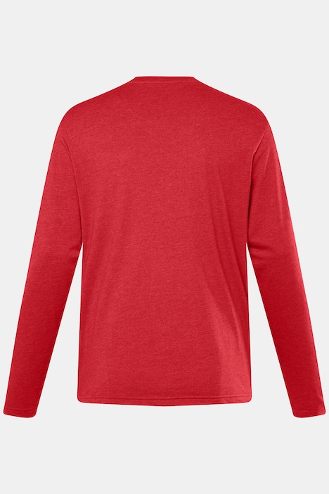 Men+ Langarmshirt, Basic, Rundhals, bis 8 XL