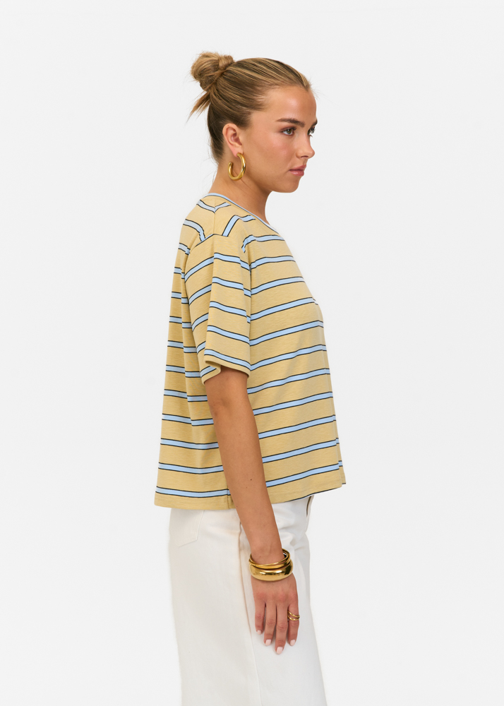 Romee t-shirt salie groen