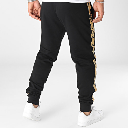 Pantalon Jogging A Bandes Sporty Logo 50496995 Noir