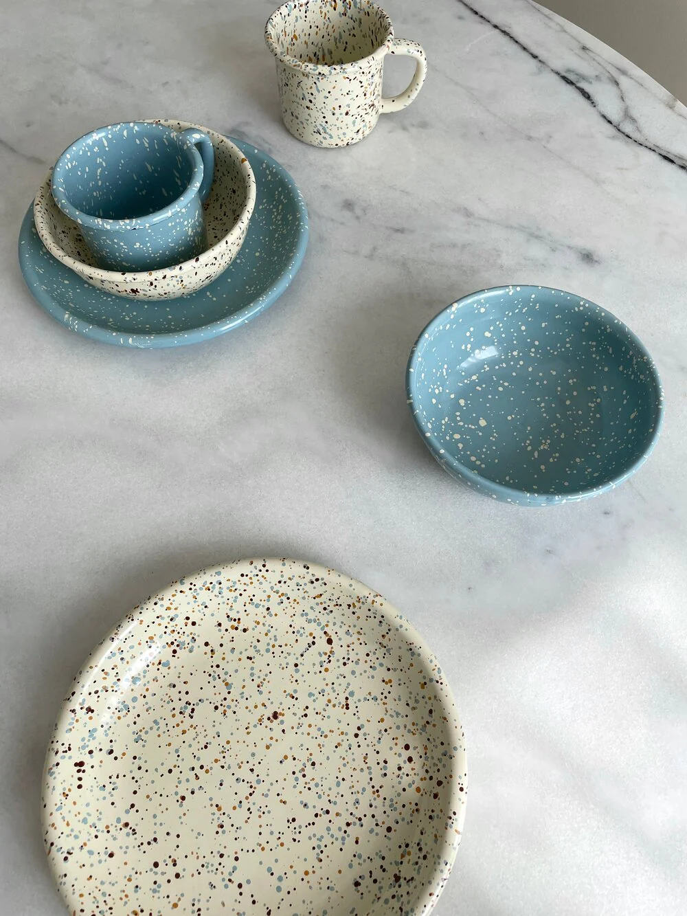 Elifle  Bowl 14 skål - Terrazzo
