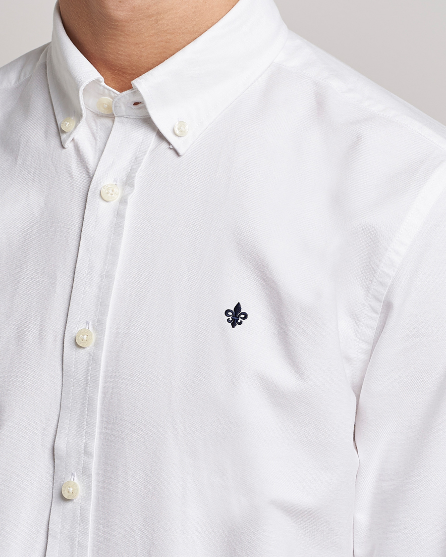 Morris Douglas Oxford Shirt White