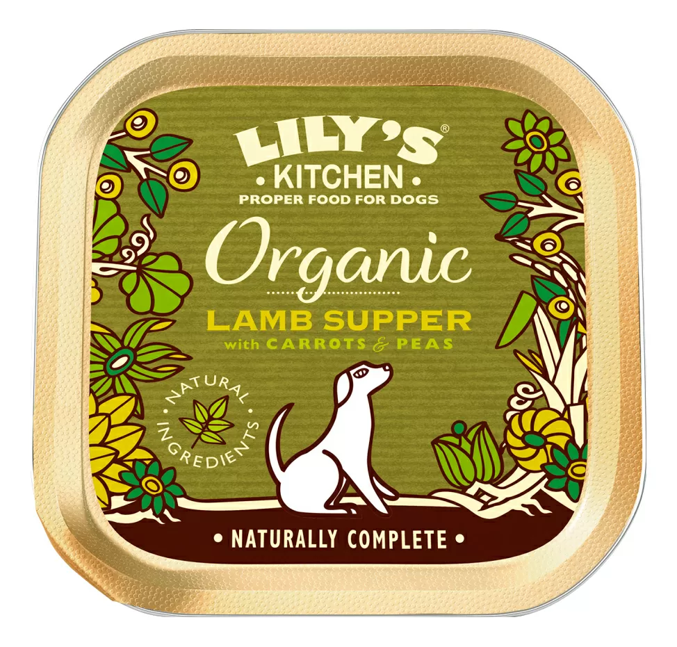 Lily´s Kitchen vådfoder, Organic Lamb Supper - 150g.