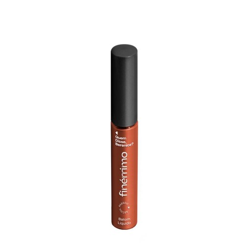 Quem Disse Berenice Finérrimo Batom Líquido Mate Terracota Tô Ousada 5ml