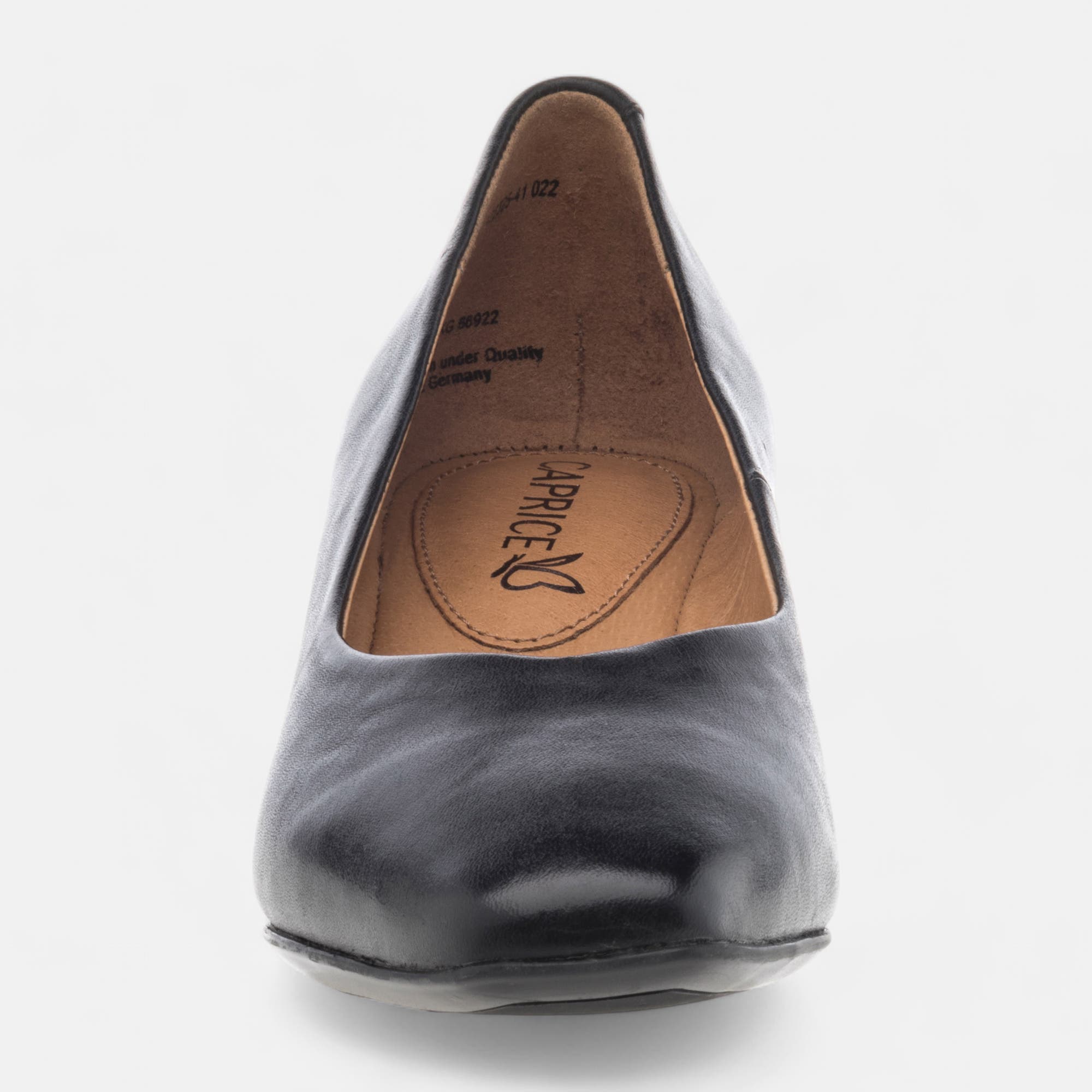 Escarpins Femme en cuir noir