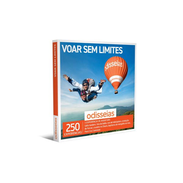Odisseias Voar Sem Limites | 250 Experiências