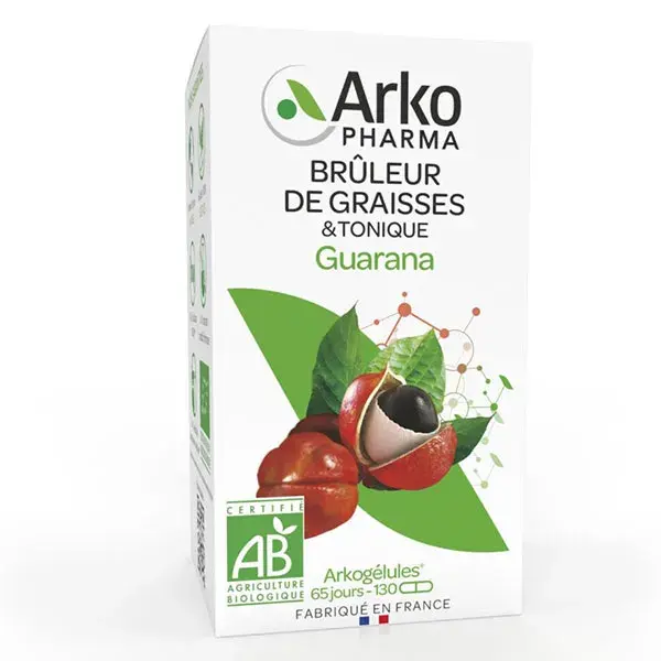 Arkopharma Arkogélules Guaraná Orgânico 130 cápsulas